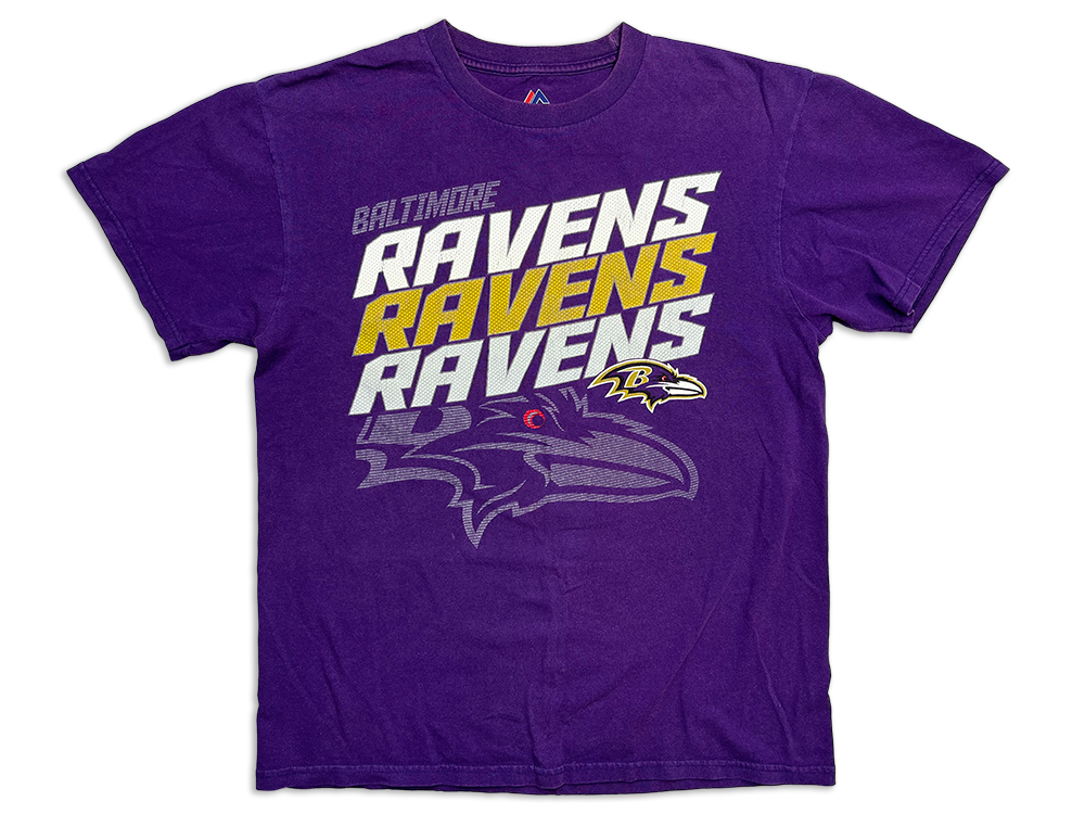 Majestic Baltimore Ravens 2014 Regular Season Schedule T-Shirt