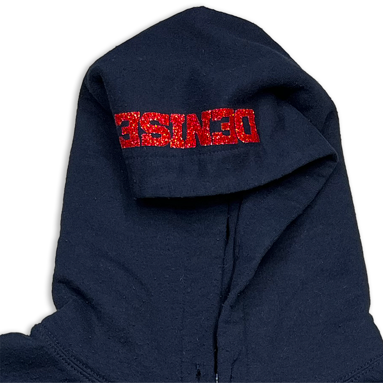 Gildan Heavy Blend Buffalo Bills Denise Glitter Hoodie Sweatshirt