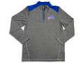NFL Team Apparel Bills Quarter Zip Longsleeve Pullover