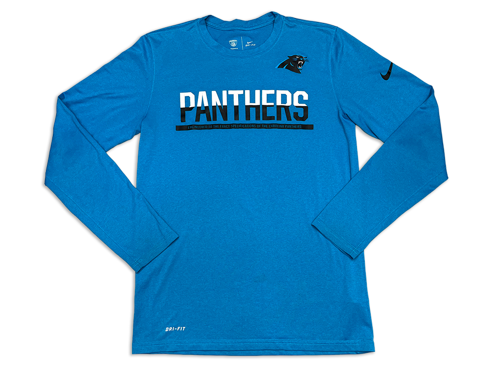 Nike Dri-FIT NFL Equipment Training Panthers Longsleeve T-Shirt