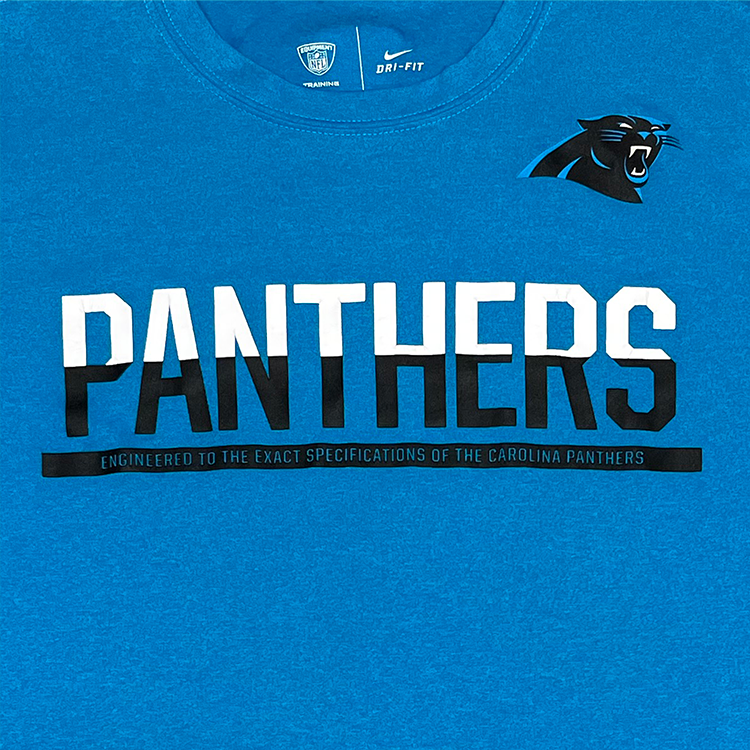 Nike Dri-FIT NFL Equipment Training Panthers Longsleeve T-Shirt