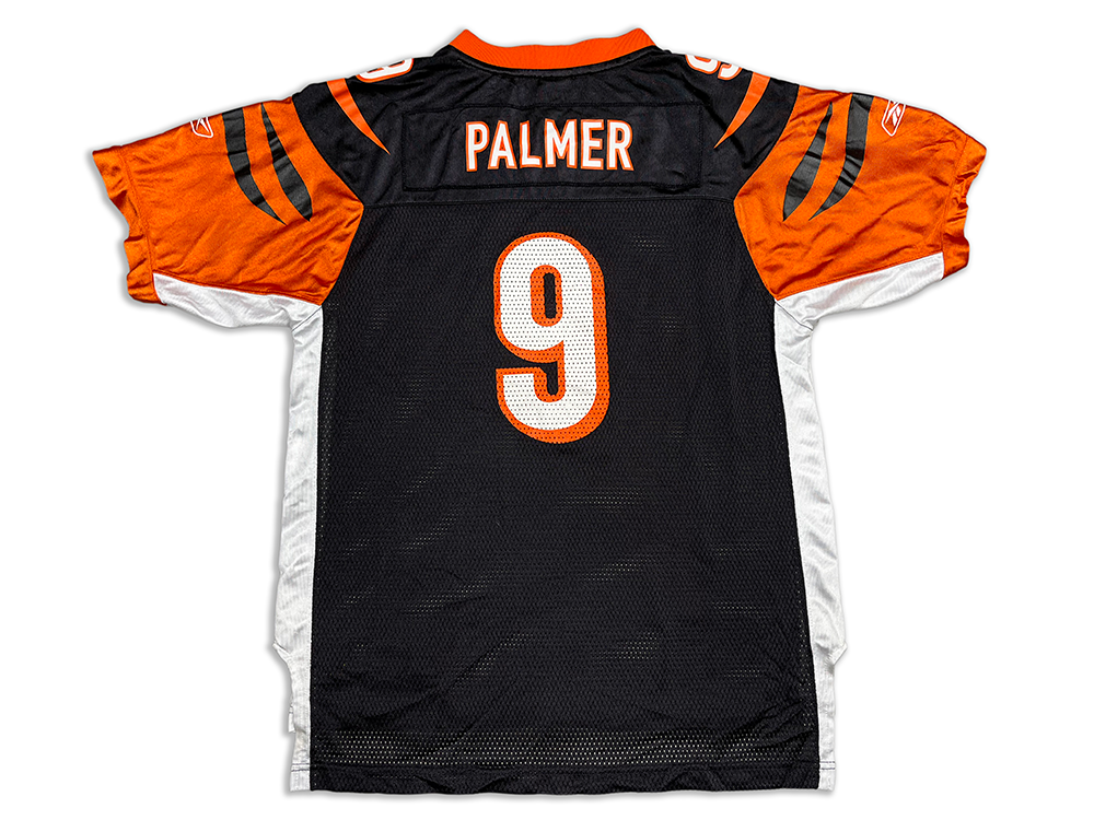 Reebok Cincinnati Bengals Carson Palmer 9 Replica Home Jersey