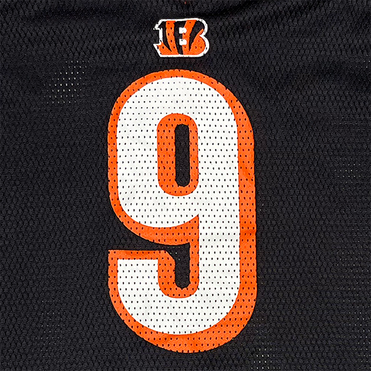 Reebok Cincinnati Bengals Carson Palmer 9 Replica Home Jersey