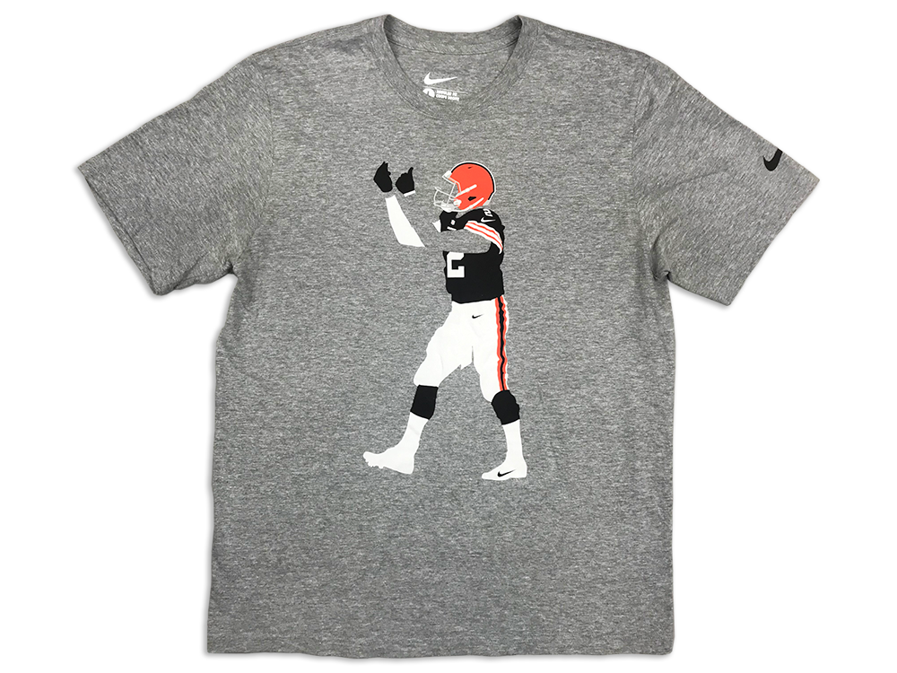 Nike Johnny Football Money Sign Regular Fit Crewneck T-Shirt