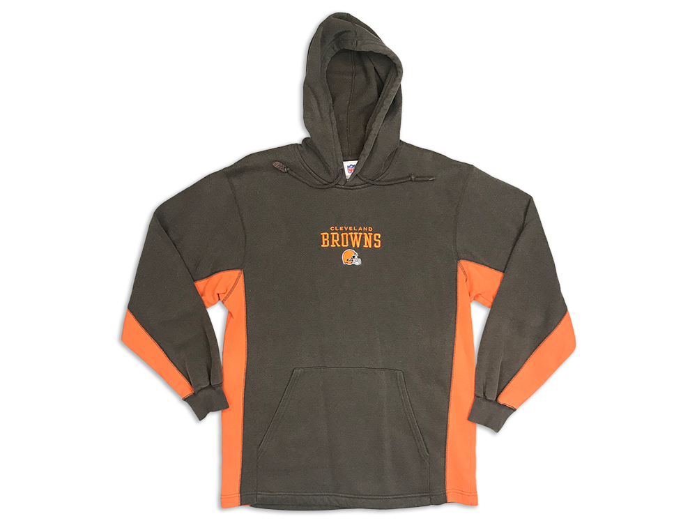 NFL Brand Cleveland Browns Embroidered Hoodie Sweatshirt