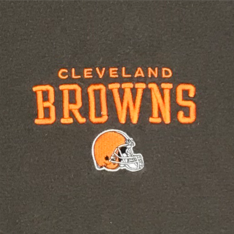 NFL Brand Cleveland Browns Embroidered Hoodie Sweatshirt