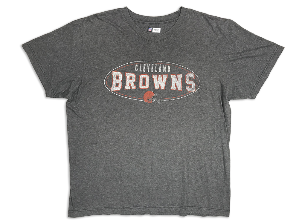 NFL Team Apparel Cleveland Browns Oval Graphic T-Shirt