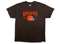 NFL Team Apparel Cleveland Browns Crewneck T-Shirt