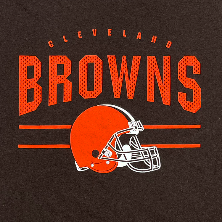 NFL Team Apparel Cleveland Browns Crewneck T-Shirt