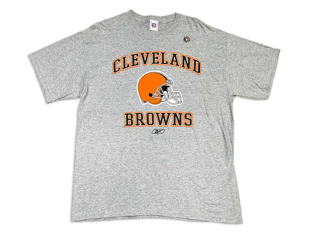 Reebok Cleveland Browns Classic Arch Crewneck T-Shirt