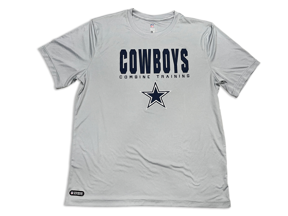 NFL Team Apparel New Era Cowboys Combine Training T-Shirt