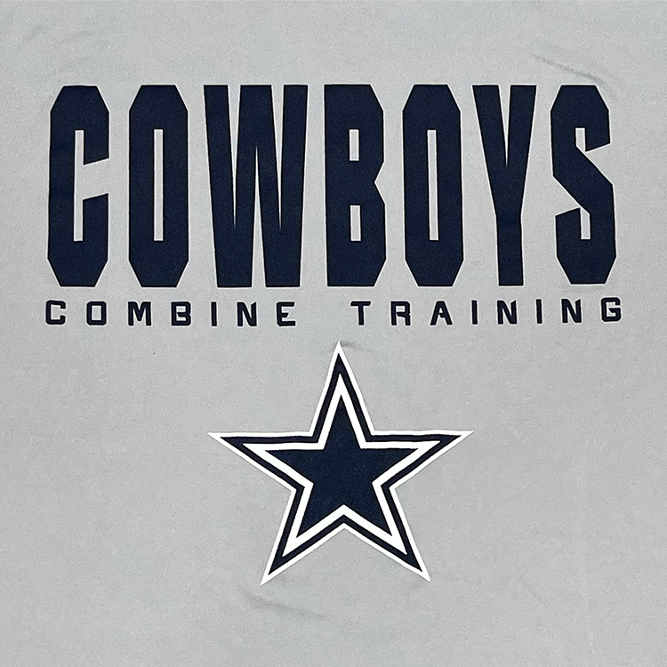 NFL Team Apparel New Era Cowboys Combine Training T-Shirt