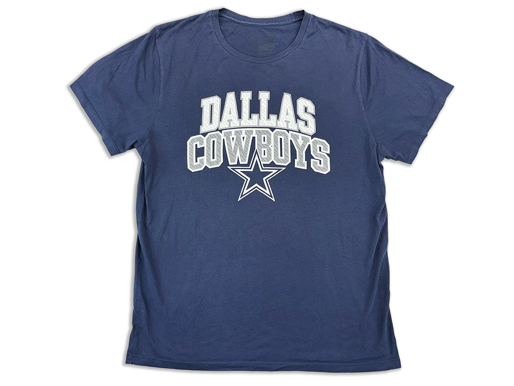Dallas Cowboys Authentic Dallas Cowboys Zebra Arch Crewneck T-Shirt