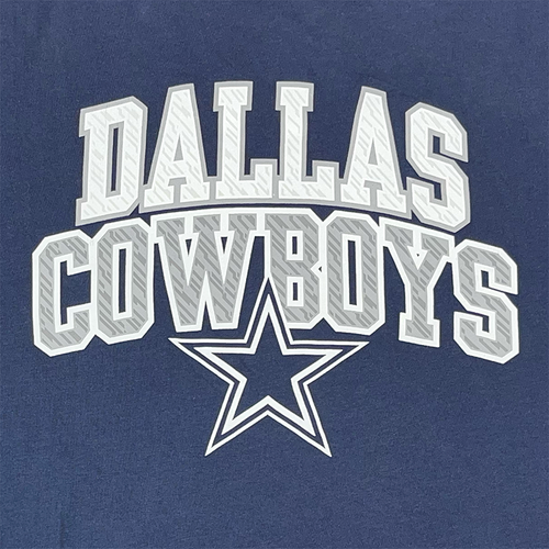 Dallas Cowboys Authentic Dallas Cowboys Zebra Arch Crewneck T-Shirt
