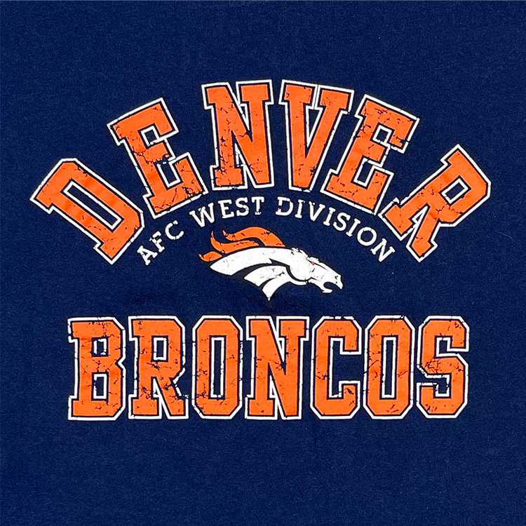 Delta Apparel Denver Broncos AFC West Division SI.com T-Shirt