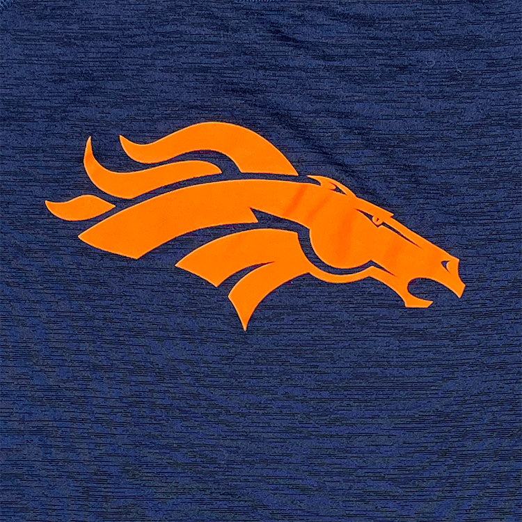 NFL Team Apparel Denver Broncos TX3 Cool Crewneck T-Shirt