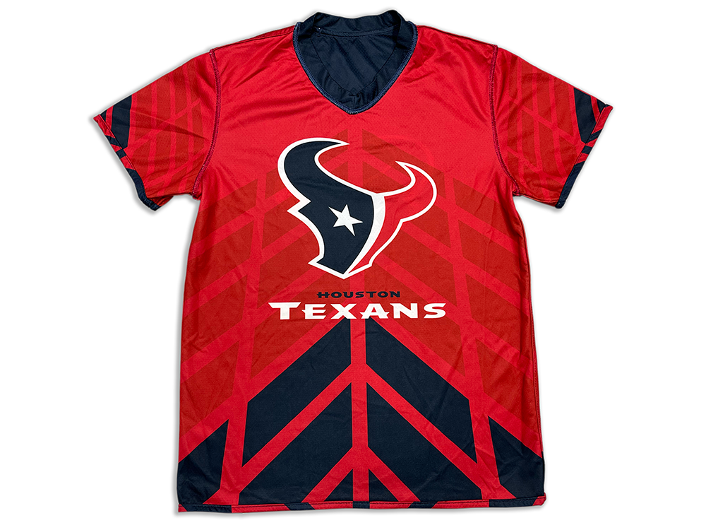 Houston Texans Play Football Flag Football Reversible Jersey,