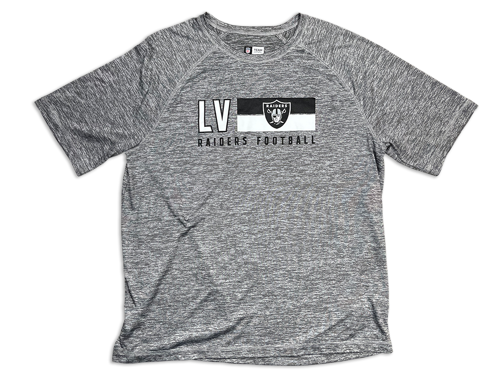 NFL Team Apparel LV Raiders Football Performance T-Shirt