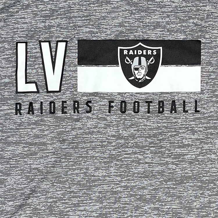 NFL Team Apparel LV Raiders Football Performance T-Shirt