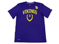 Nike NFL Team Apparel Dri-Fit Vikings Crewneck T-Shirt
