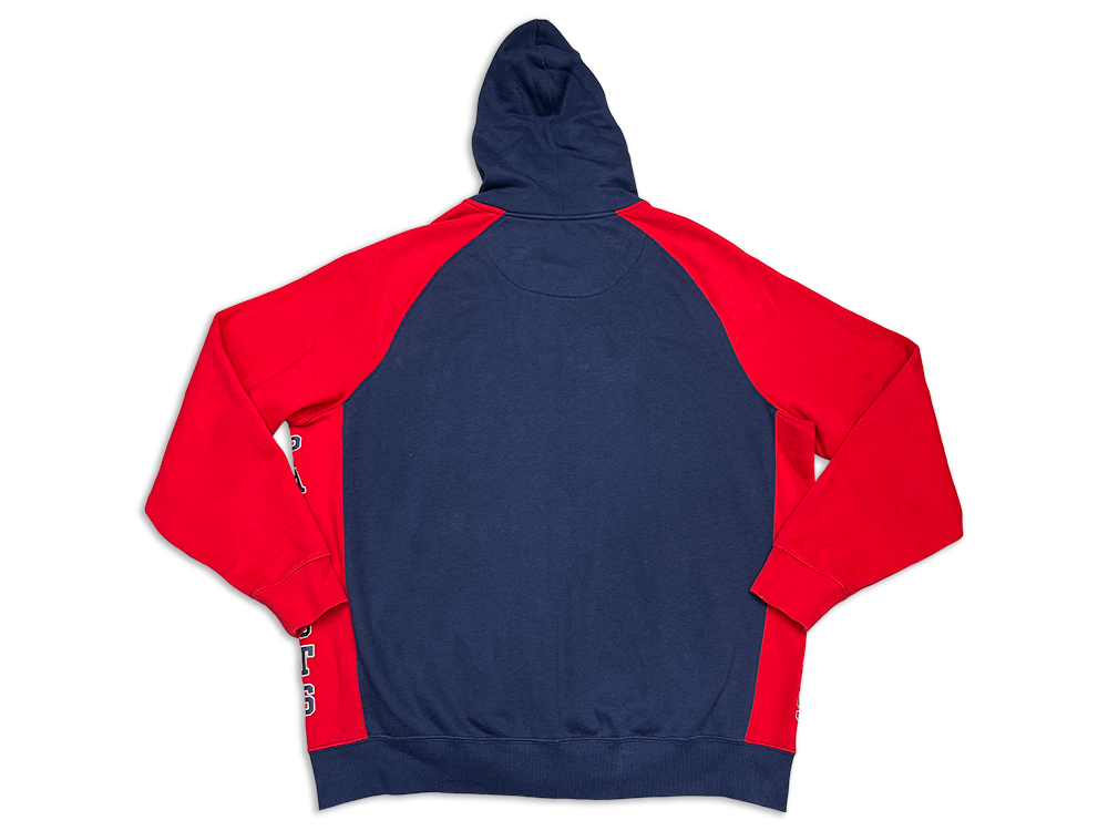 HandsHigh New England Patriots 2-Tone Full-Zip Hoodie Sweatshirt