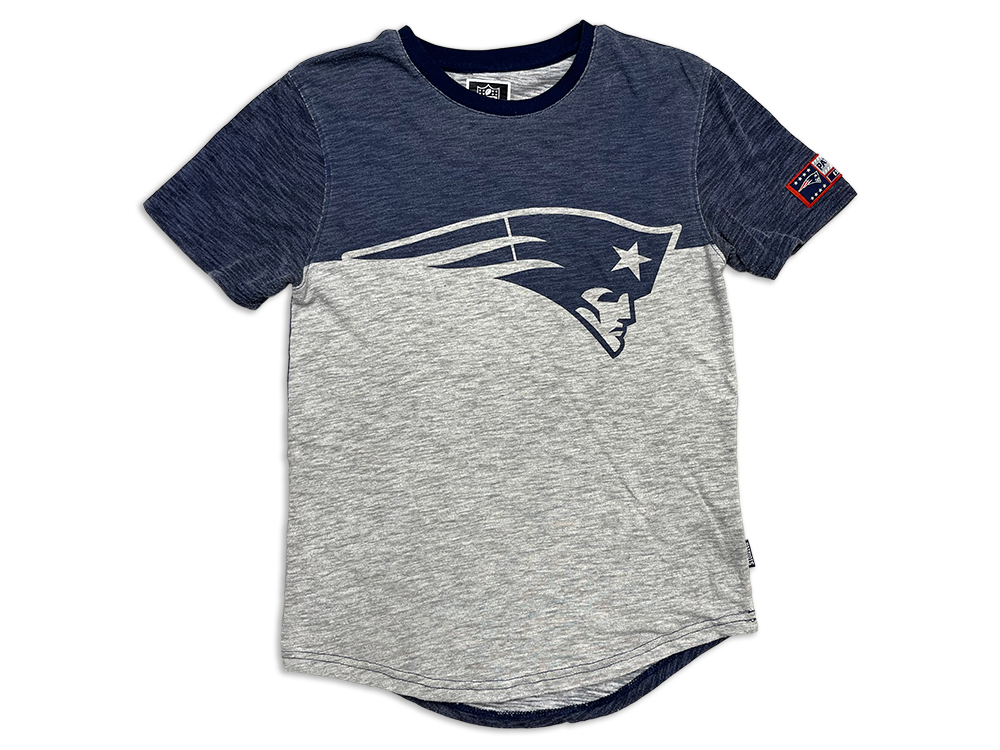 NFL Team Apparel New England Patriots Two Toned Logo T-Shirt