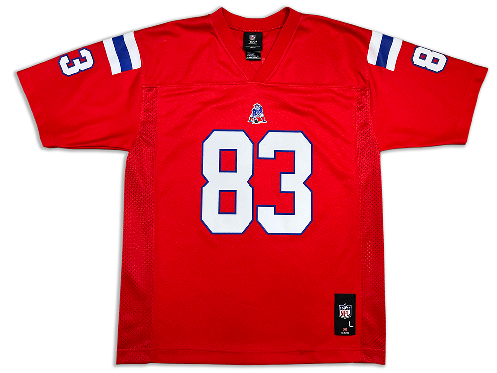 NFL Team Apparel New England Patriots Wes Welker 83 Throwback Home Jersey