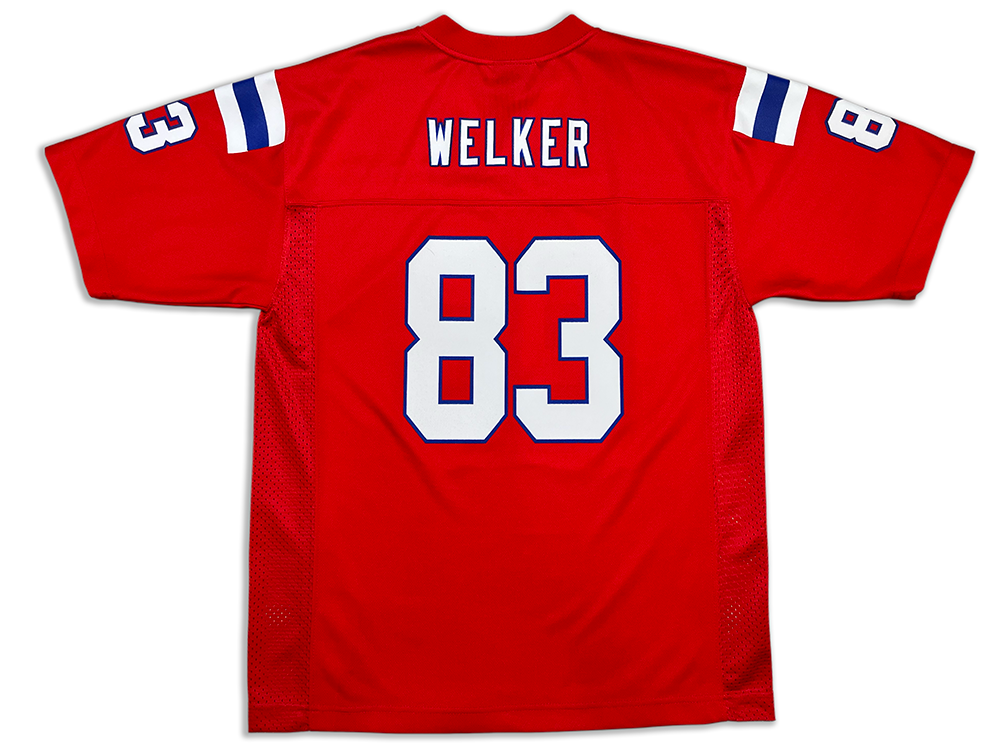 NFL Team Apparel New England Patriots Wes Welker 83 Throwback Home Jersey