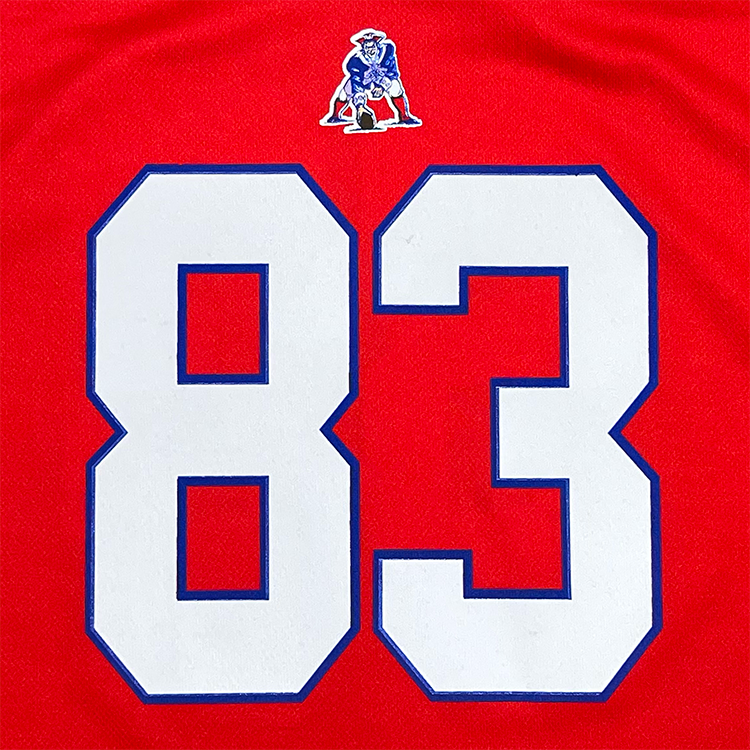 NFL Team Apparel New England Patriots Wes Welker 83 Throwback Home Jersey