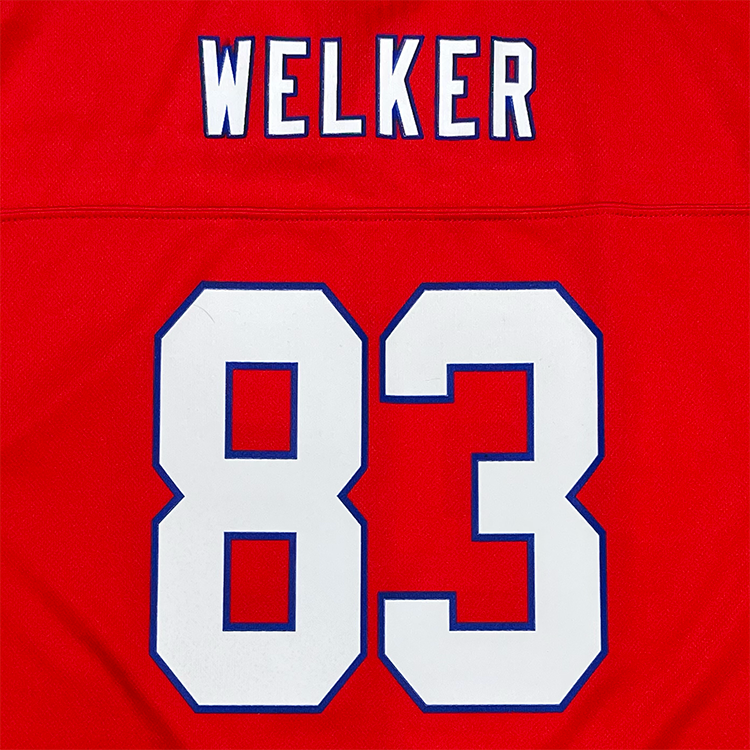 NFL Team Apparel New England Patriots Wes Welker 83 Throwback Home Jersey
