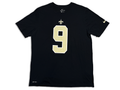 Nike Dri-Fit New Orleans Saints Drew Brees 9 Jersey T-Shirt