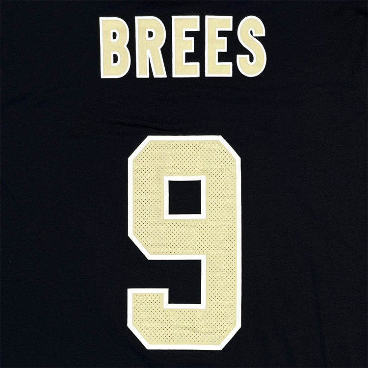 Nike Dri-Fit New Orleans Saints Drew Brees 9 Jersey T-Shirt