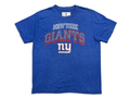 NFL Team Apparel New York Giants Distressed Logo T-Shirt
