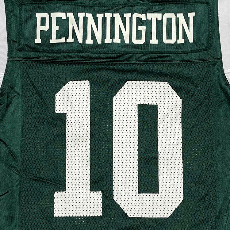 Reebok New York Jets Chad Pennington 10 Replica Home Jersey