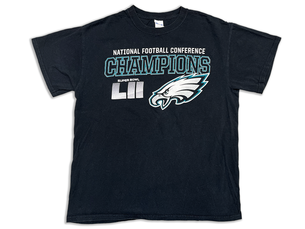 Gildan NFC Champions Eagles SBLII Crewneck T-Shirt