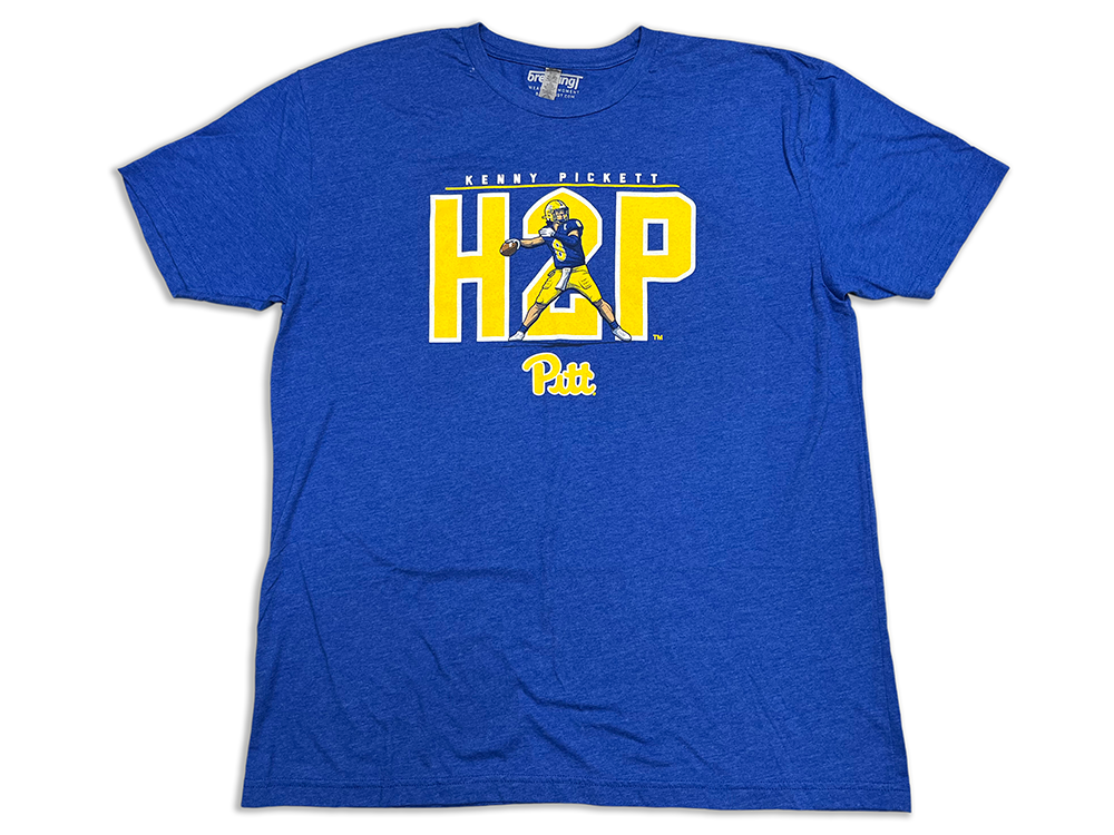 Breaking T Brand Kenny Pickett H2P Pitt Crewneck T-Shirt