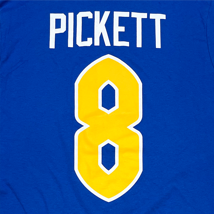 The Victory Brand Pitt Panthers Kenny Pickett 8 Jersey T-Shirt