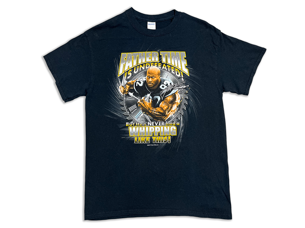 Gildan James Harrison Father Time Is Undefeated Crewneck T-Shirt