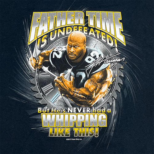 Gildan James Harrison Father Time Is Undefeated Crewneck T-Shirt
