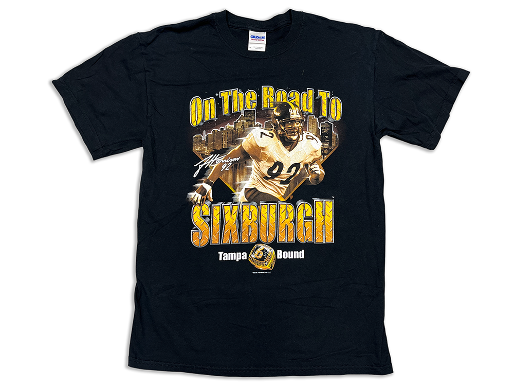 Gildan James Harrison On the Road to Sixburgh Tampa Bound T-Shirt