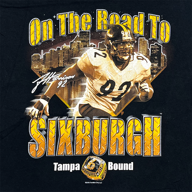 Gildan James Harrison On the Road to Sixburgh Tampa Bound T-Shirt