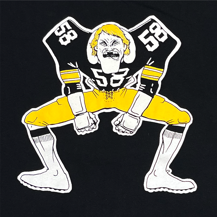 Jack Lambert Caricature Crewneck T-Shirt