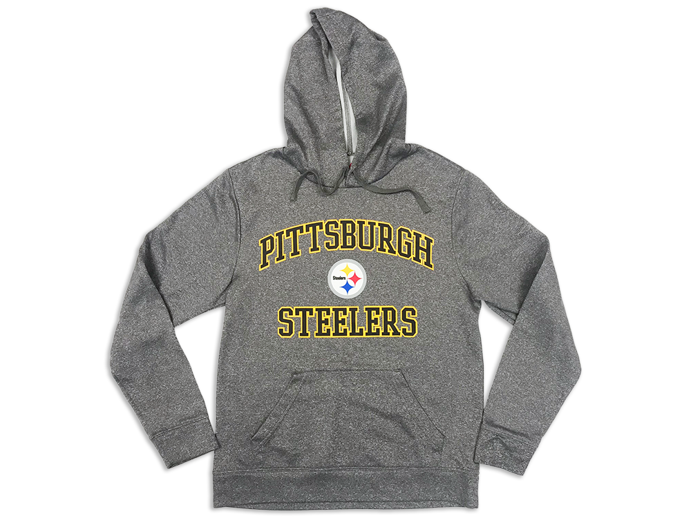Fanatics Steelers Football Classic Arch Style 3Z37 Hoodie Sweatshirt