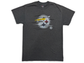 Majestic Pittsburgh Steelers Logo Streak Crewneck T-Shirt