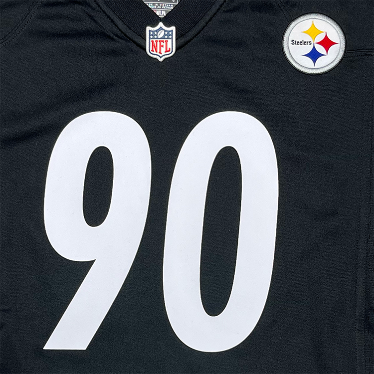 Nike Pittsburgh Steelers T.J. Watt 90 Replica Home Jersey
