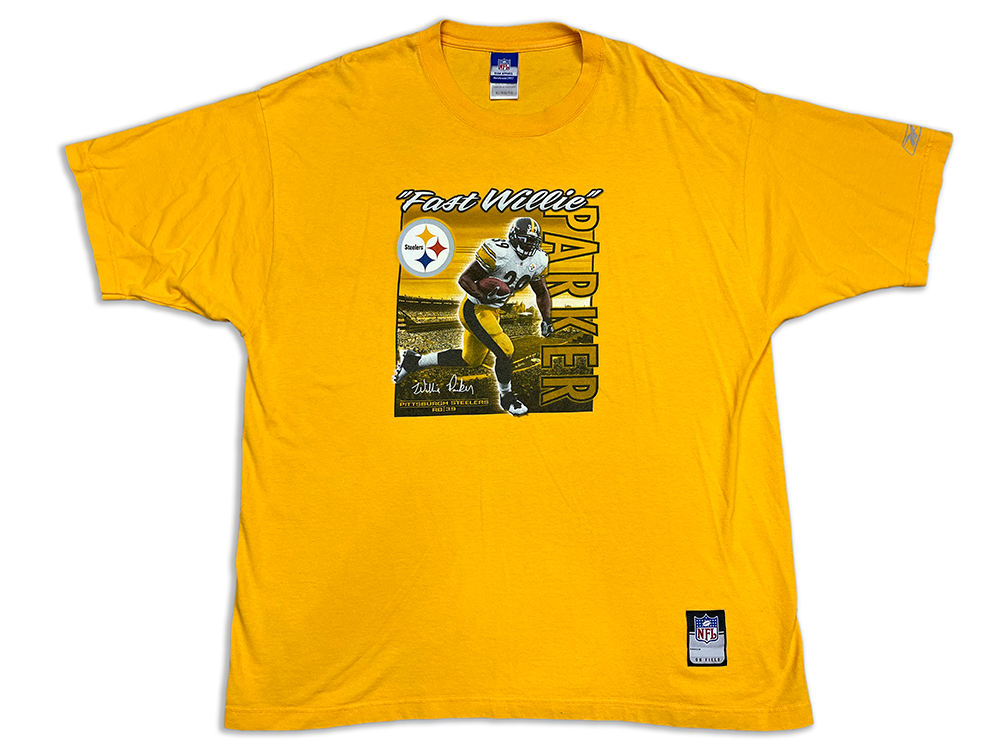 Reebok NFL Team Apparel "Fast Willie" Parker Pittsburgh Steelers T-Shirt