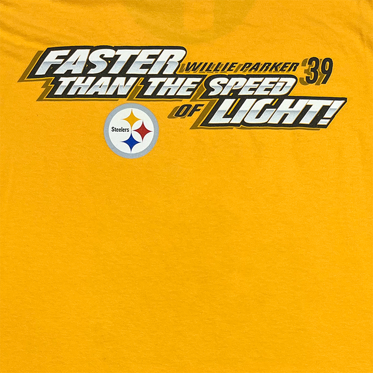 Reebok NFL Team Apparel "Fast Willie" Parker Pittsburgh Steelers T-Shirt