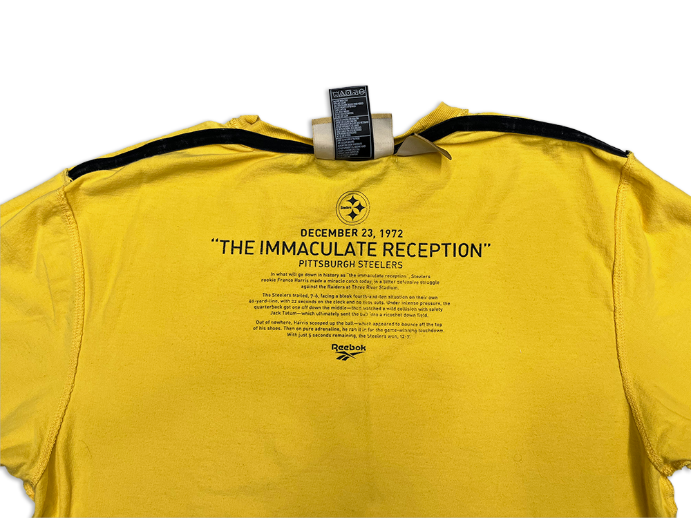 Reebok Greatest NFL Collection Immaculate Reception T-Shirt