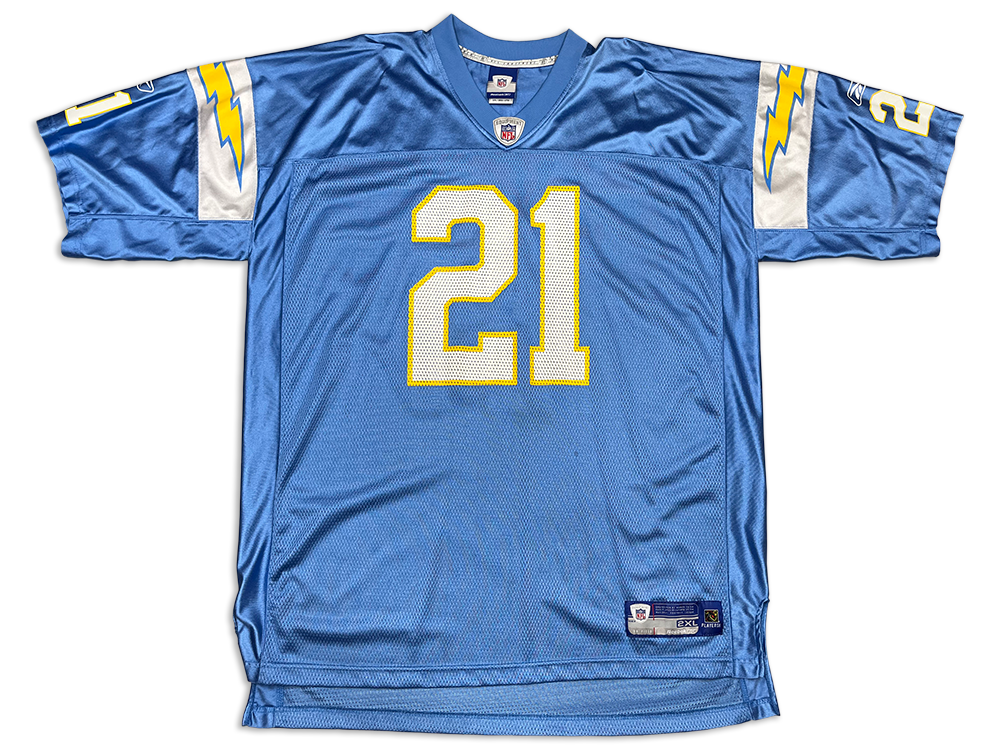 Reebok San Diego Chargers LaDainian Tomlinson 21 Replica Alt Home Jersey