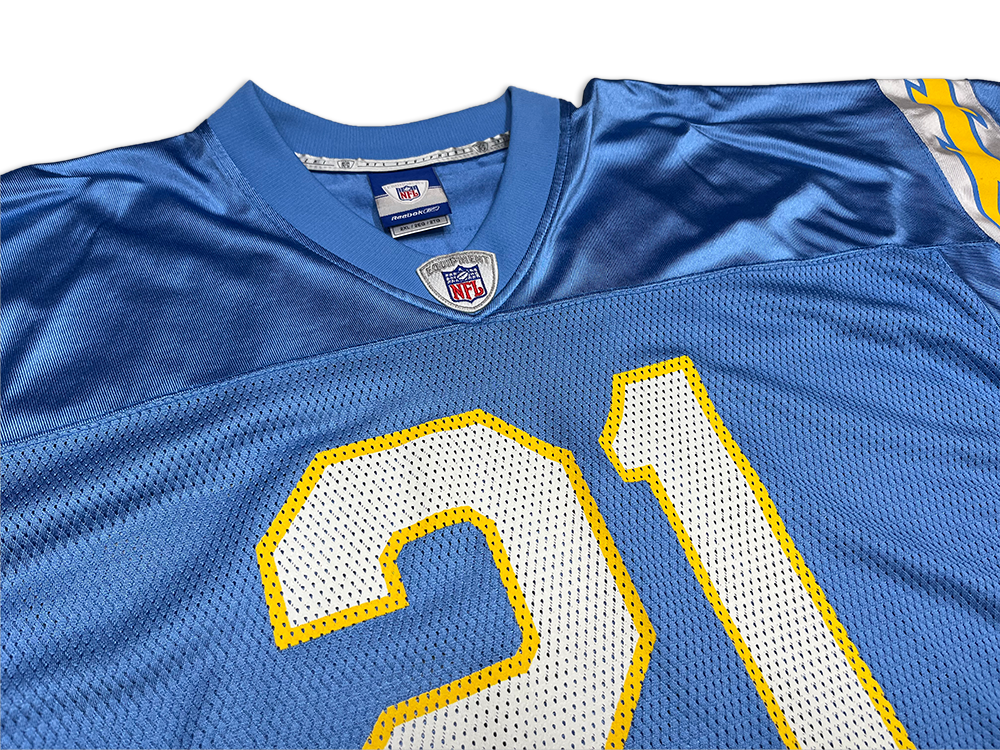 Reebok San Diego Chargers LaDainian Tomlinson 21 Replica Alt Home Jersey